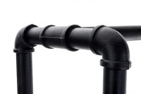 Kaminholzständer Forks 30x60x150 schwarz