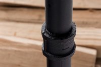 Kaminholzständer Forks 30x60x150 schwarz