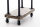 Kaminholzständer Forks 30x60x150 schwarz